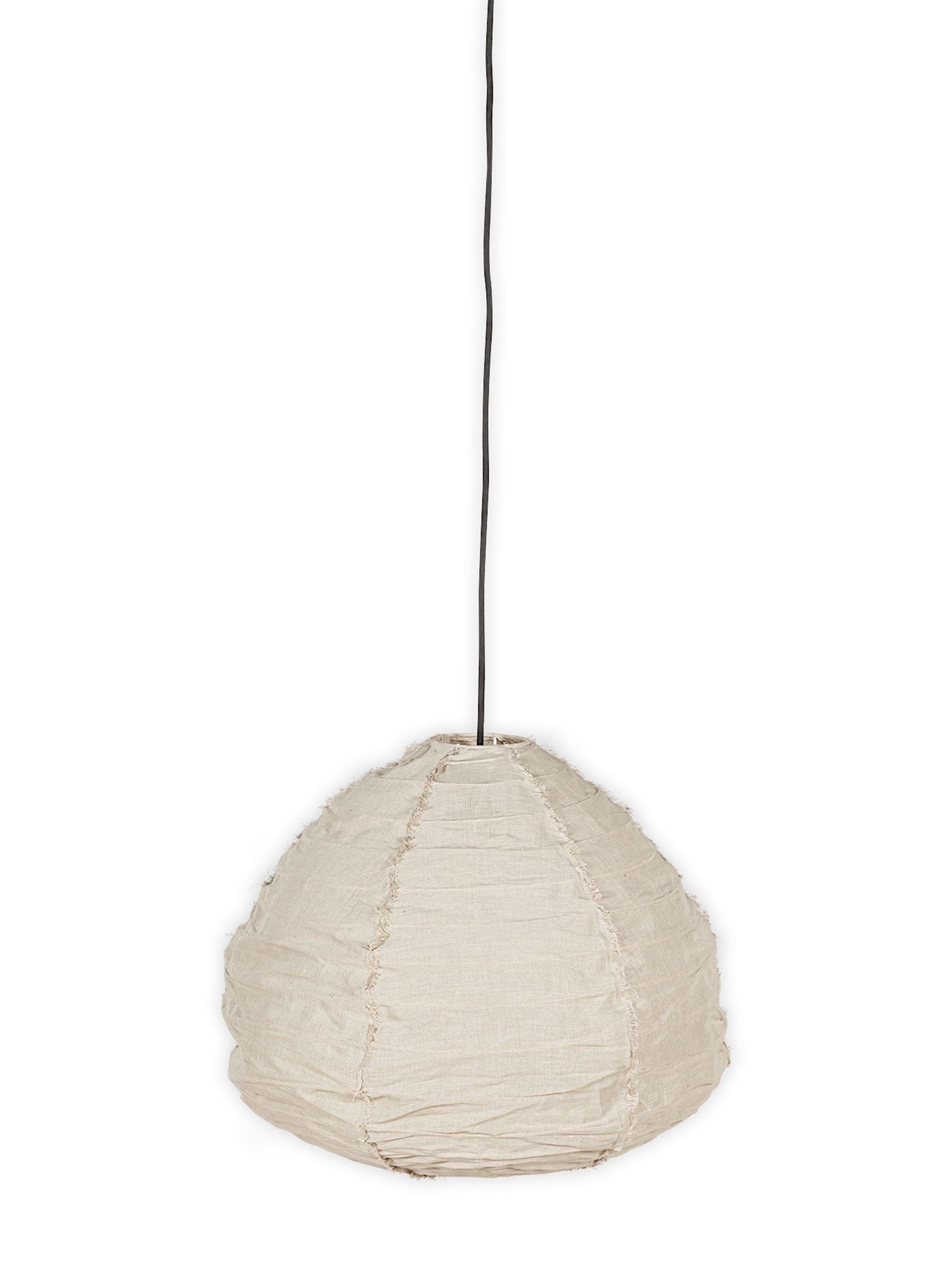 Nkuku Natural Hirana linen lampshade (British brand)