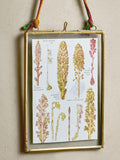 Nkuku Kiko antique brass photo frame 5x7 (British brand)