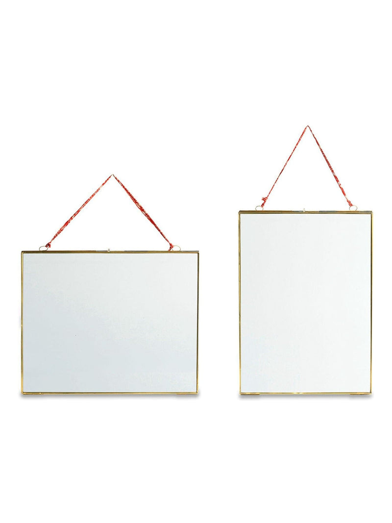 Nkuku Kiko antique brass photo frame 5x7 (British brand)