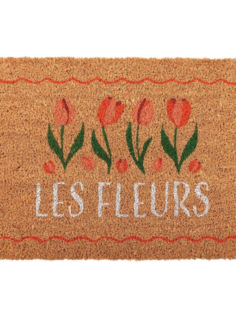 Something Different Les Fleurs Tulip doormat 60x40cm, UK version