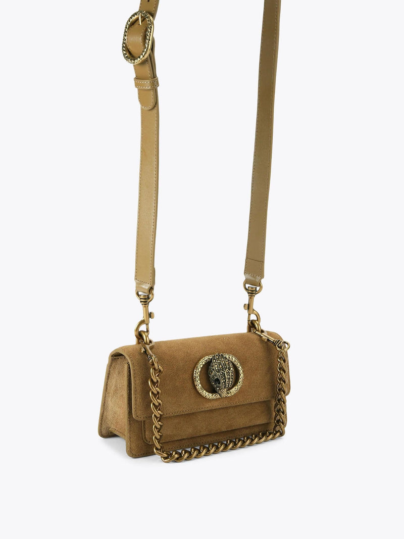Kurt Geiger London brown Chelsea handbag small, imported from the UK
