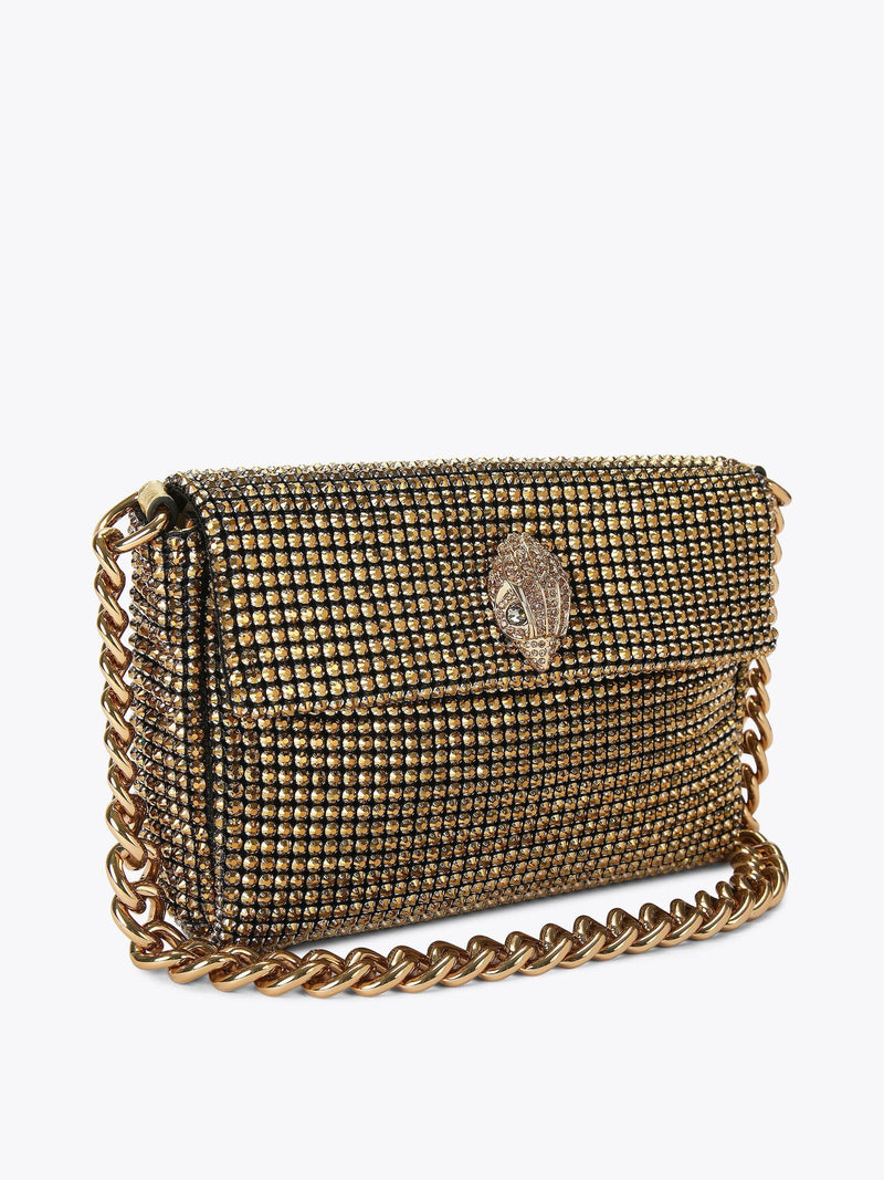 Kurt Geiger London gold small party shoulder bag - British product