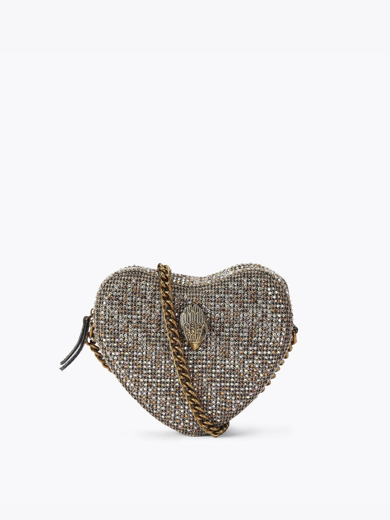 Kurt Geiger Kensington Heart cross-body bag (British brand)