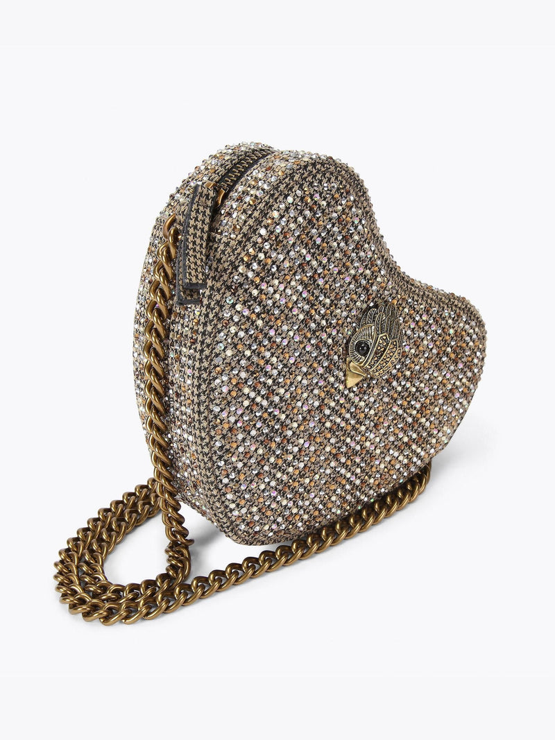 Kurt Geiger Kensington Heart cross-body bag (British brand)