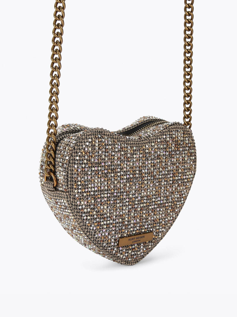Kurt Geiger Kensington Heart cross-body bag (British brand)