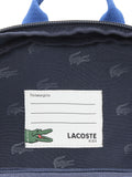 Lacoste blue backpack with pencil case, UK version