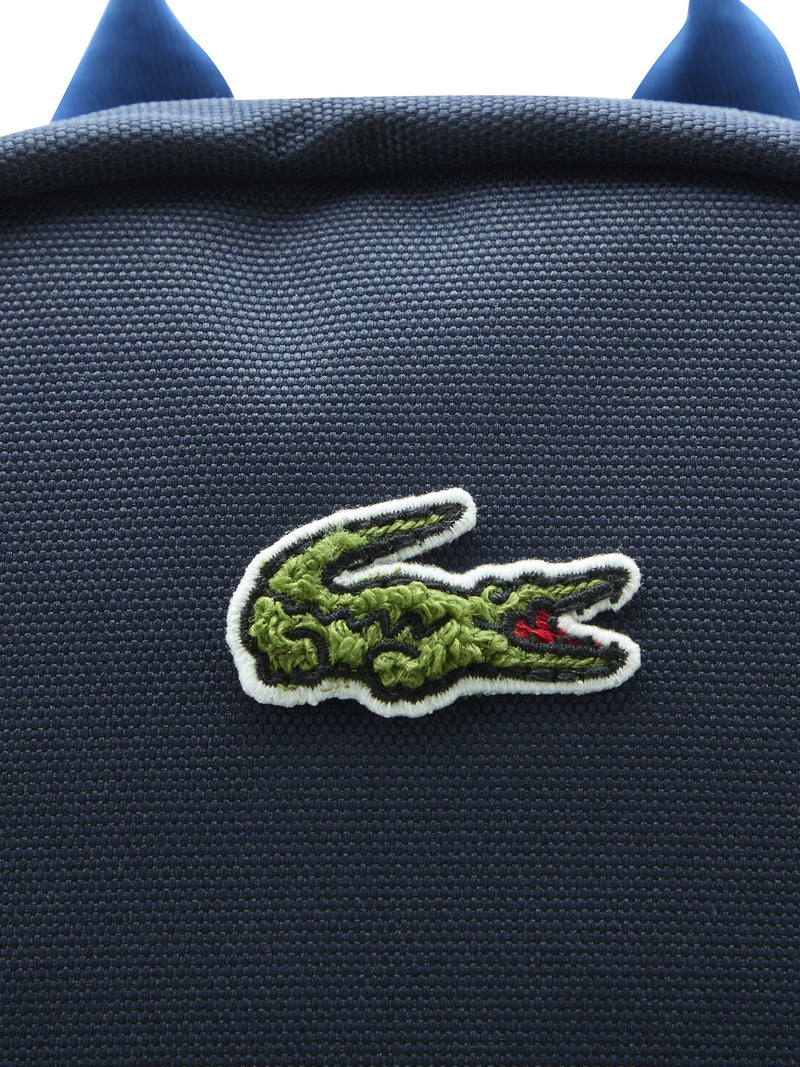 Lacoste blue backpack with pencil case, UK version