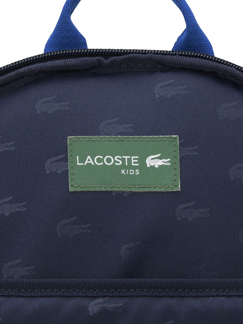 Lacoste blue backpack with pencil case, UK version