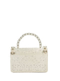 Dune London white pearl bridesmaid bag, imported from the UK