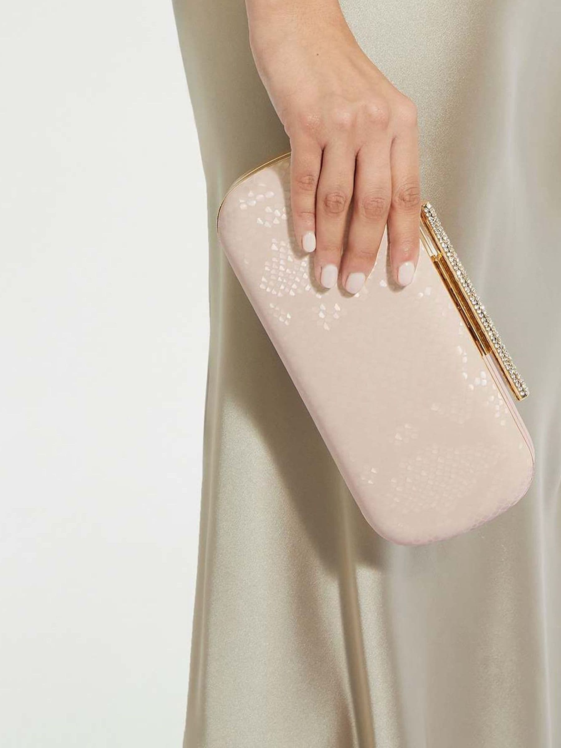 Dune London Pink Body Clutch Bag