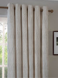 Yard Mole Hebden Striped Blackout Eyelet Curtains