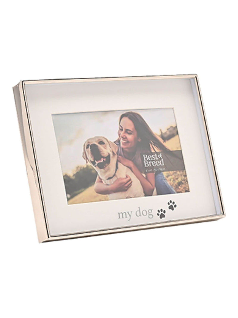 Widdop Silver My Dog Photo Frame, imported from the UK