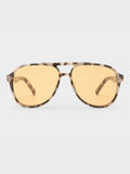 Le Specs Brown Tragic Magic sunglasses, imported from the UK