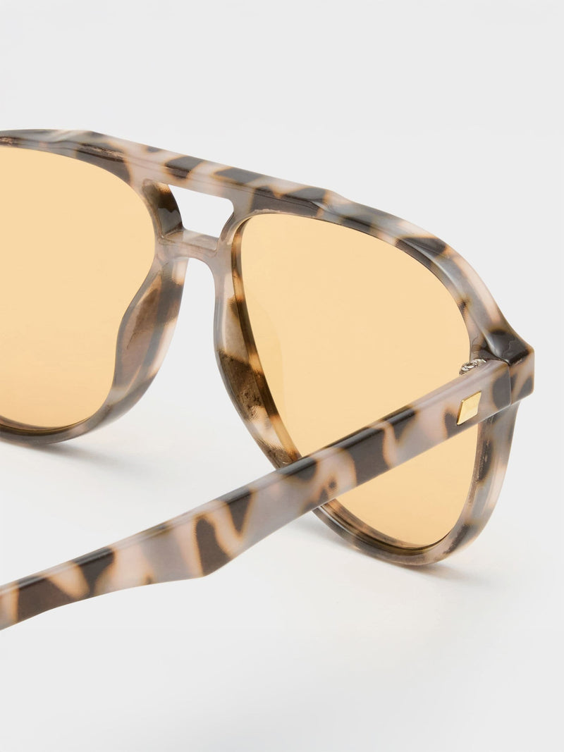 Le Specs Brown Tragic Magic sunglasses, imported from the UK