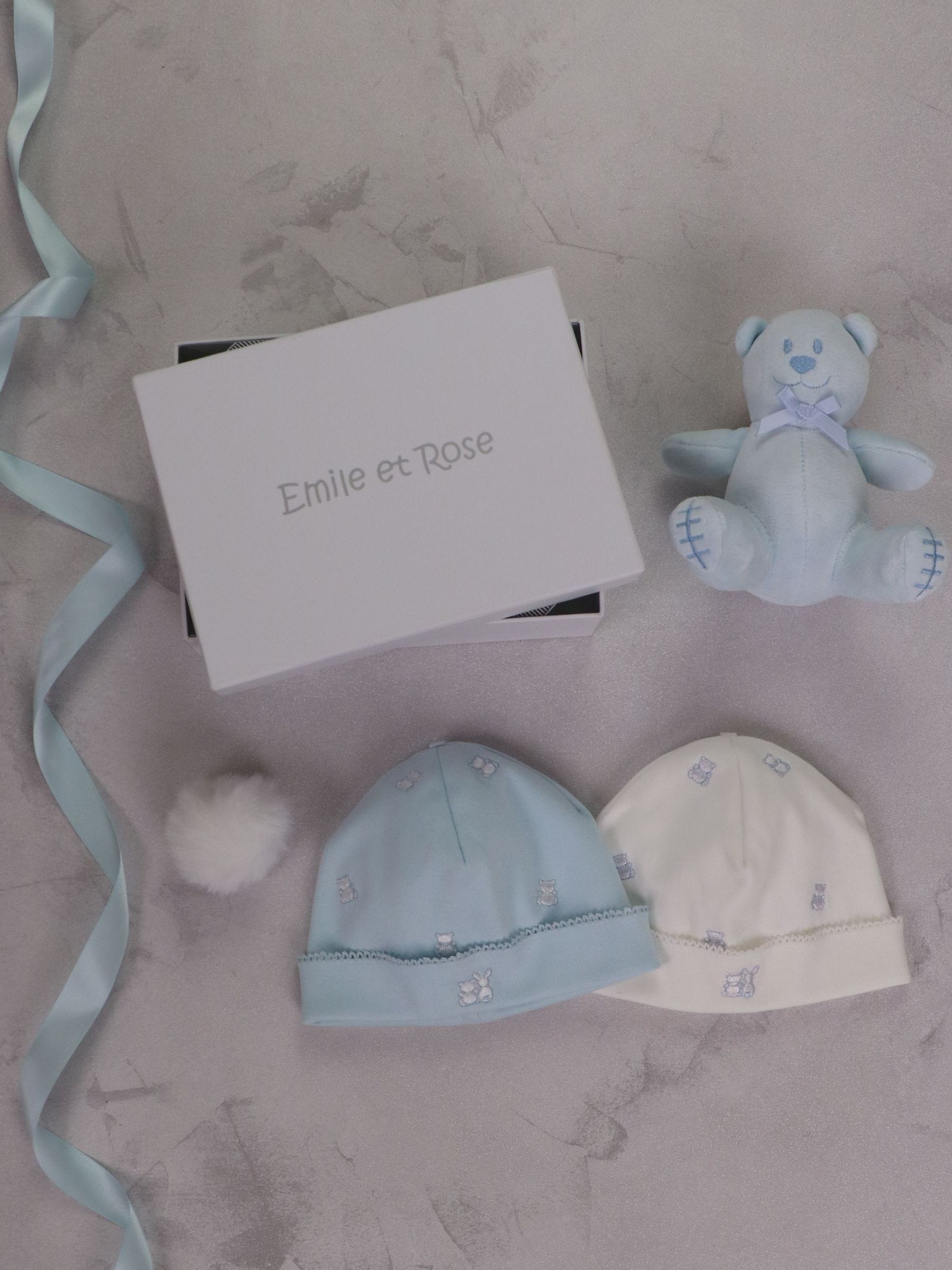 Emile Et Rose two hat gift set, imported from the UK