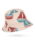 Konges Sløjd cream UV swim bucket hat, UK version