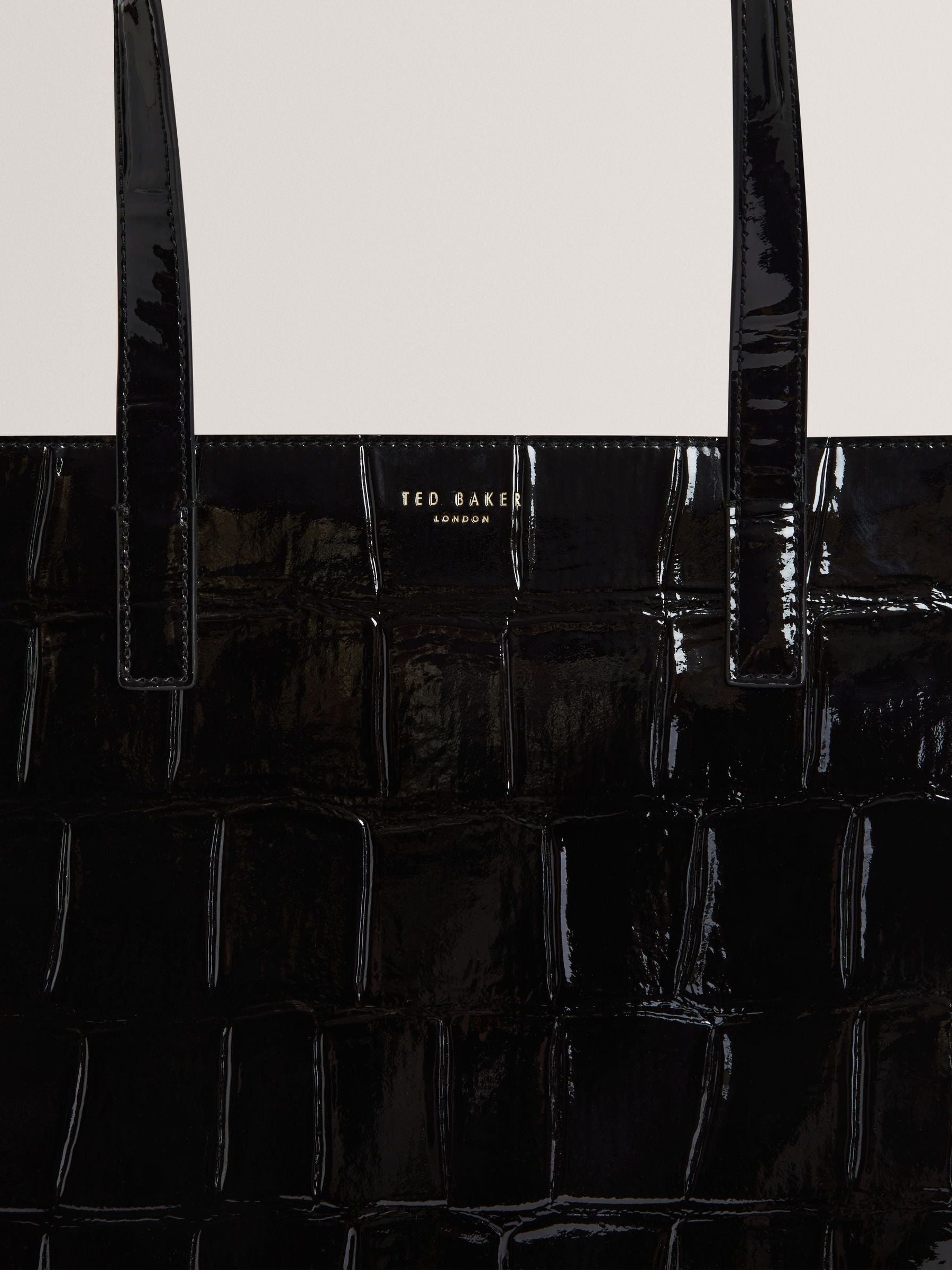Ted Baker Vannda large croc effect handbag - British product