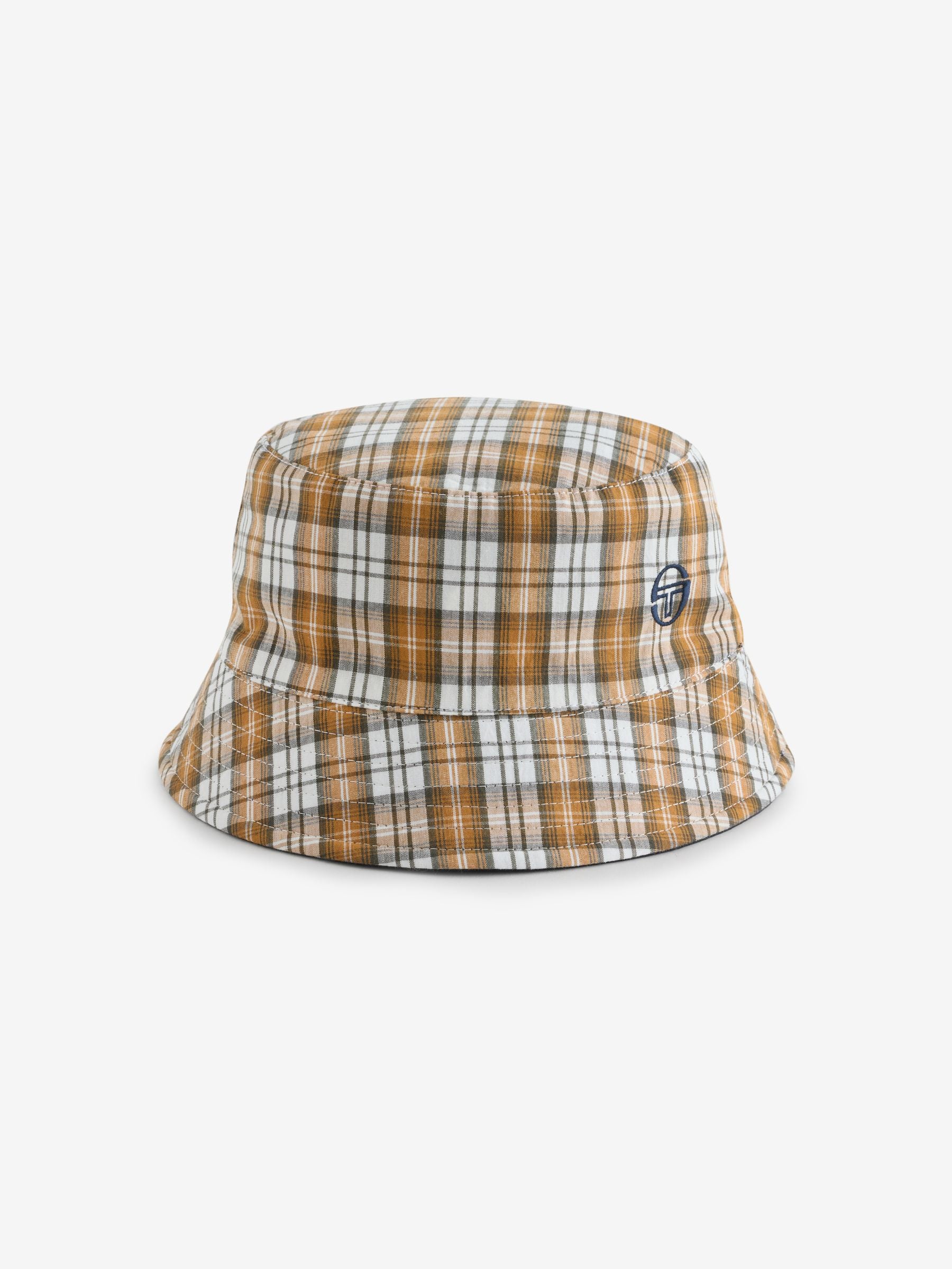 Sergio Tacchini cream senbucket hat, UK version