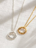 Posh Totty Designs personalised beaded mini message necklace - British product