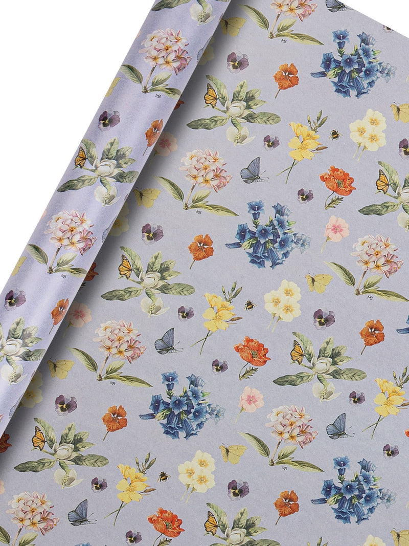Hallmark Marjolein Bastin floral wrapping paper 3 rolls 2m - British product