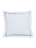 Bedeck of Belfast white embroidered pillowcase pair (British brand)