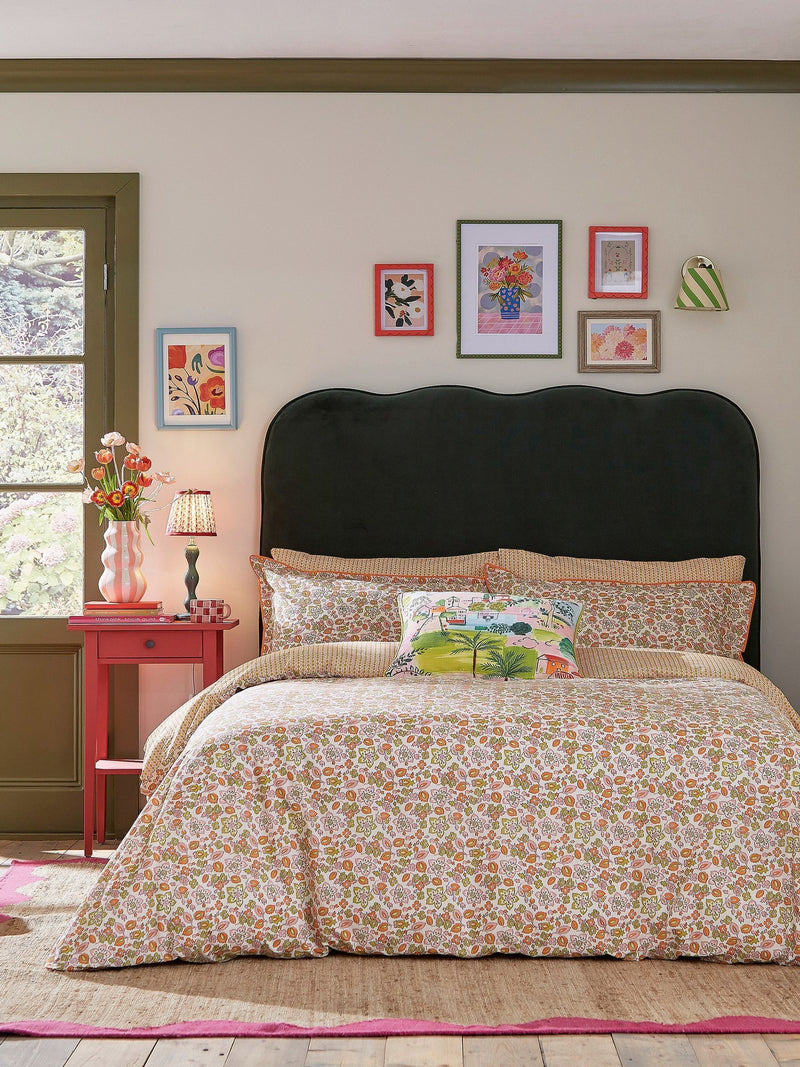 Land & Shore Multi Rudie pillowcases pair, imported from the UK