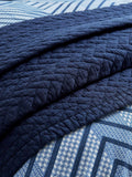 Bedeck of Belfast indigo Kayah quilted throw 230x250cm, UK version