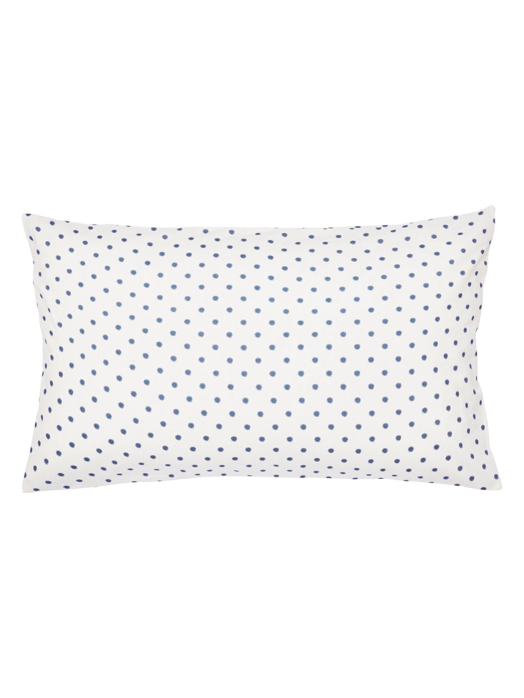 Land & Shore Sora cotton pillowcases pair, imported from the UK