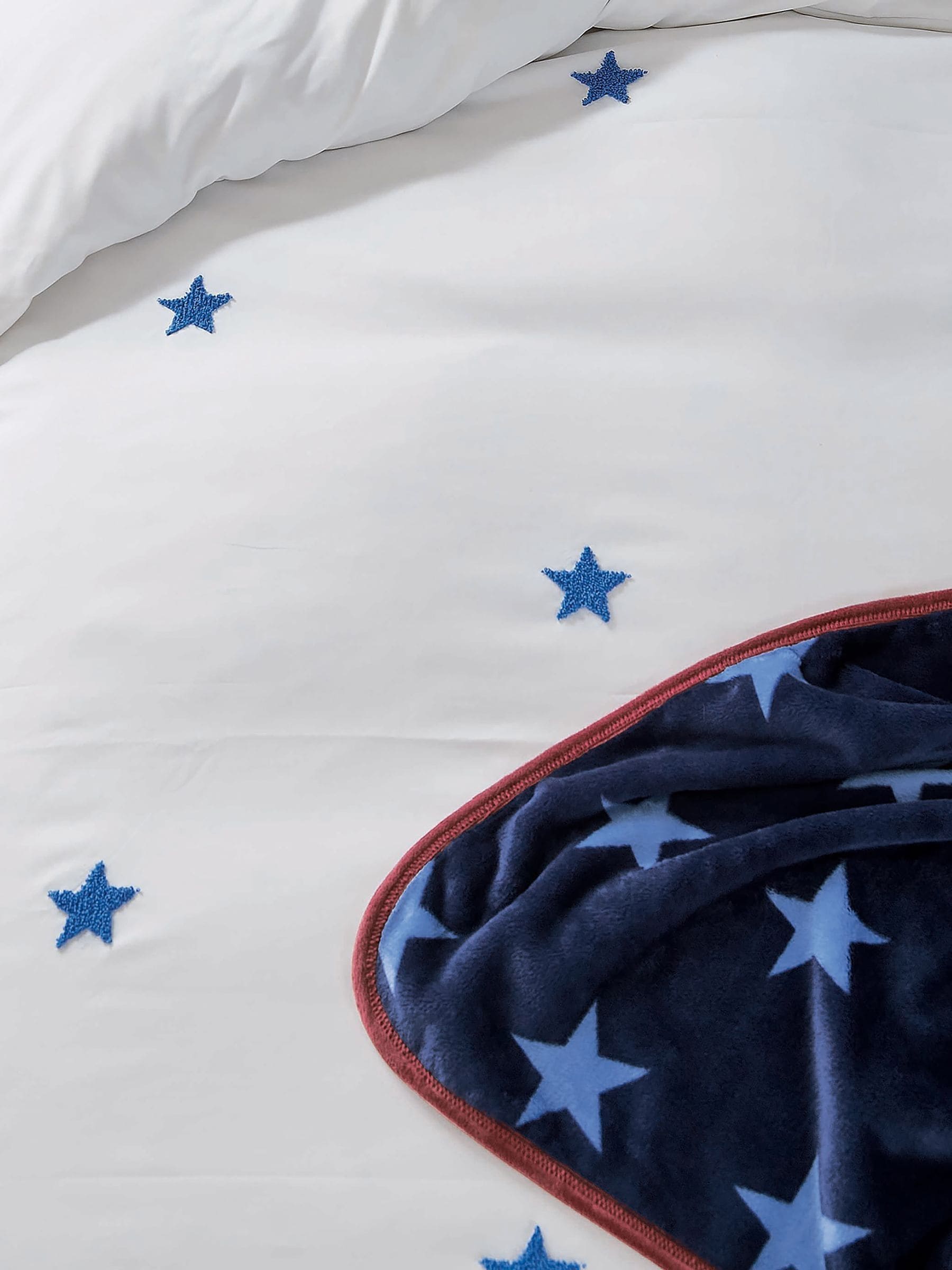 Helena Springfield fleece throw star pattern 140x180cm (British brand)