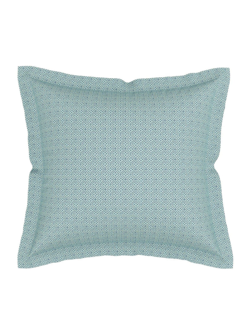 V&A Indigo Eastern Bloom pillowcase pair, imported from the UK