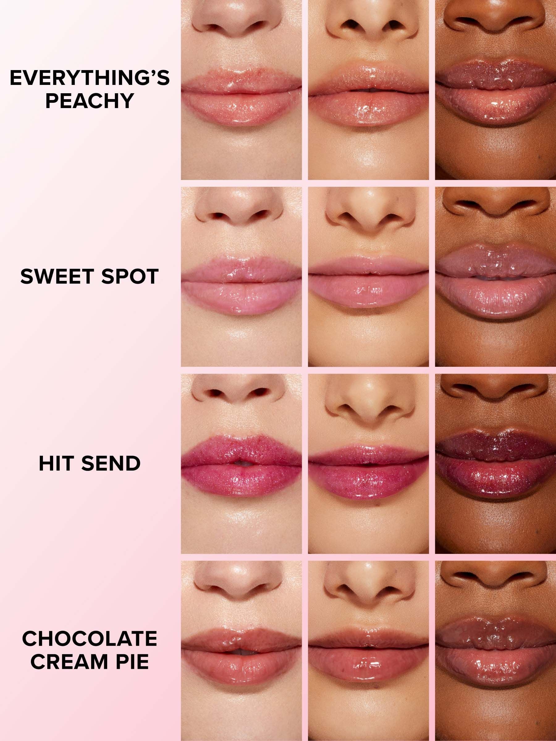 Too Faced cooling instant lip plumper gloss (British brand)