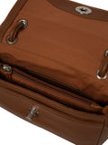 Pure Luxuries Tan Elka leather evening bag - British product