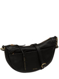 Pure Luxuries London black Melisande leather cross-body bag, UK version