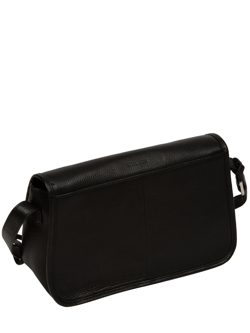 Pure Luxuries London cross-body bag Black Francesca - British product