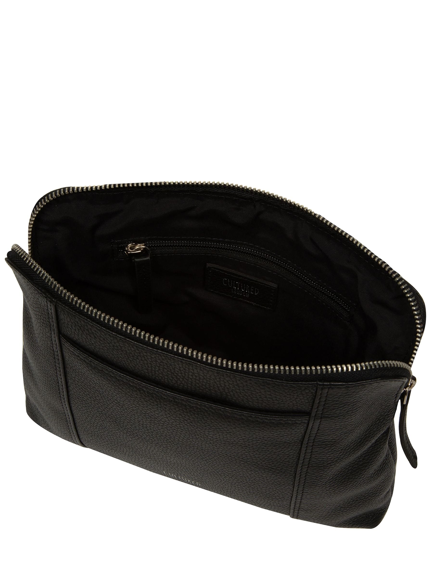 Cultured London Celina black cross-body bag (British brand)