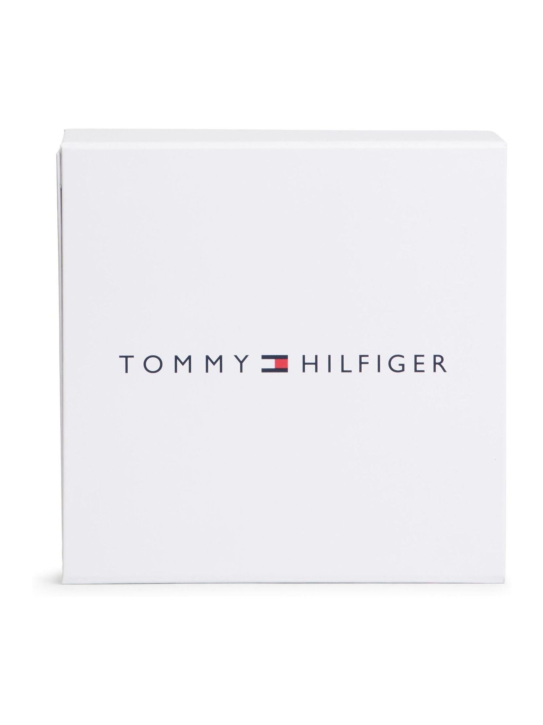 Tommy Hilfiger blue Ithaca stripe 3-piece baby outfit gift box (British brand)