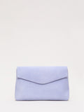 Phase Eight purple suede clutch bag (British brand)