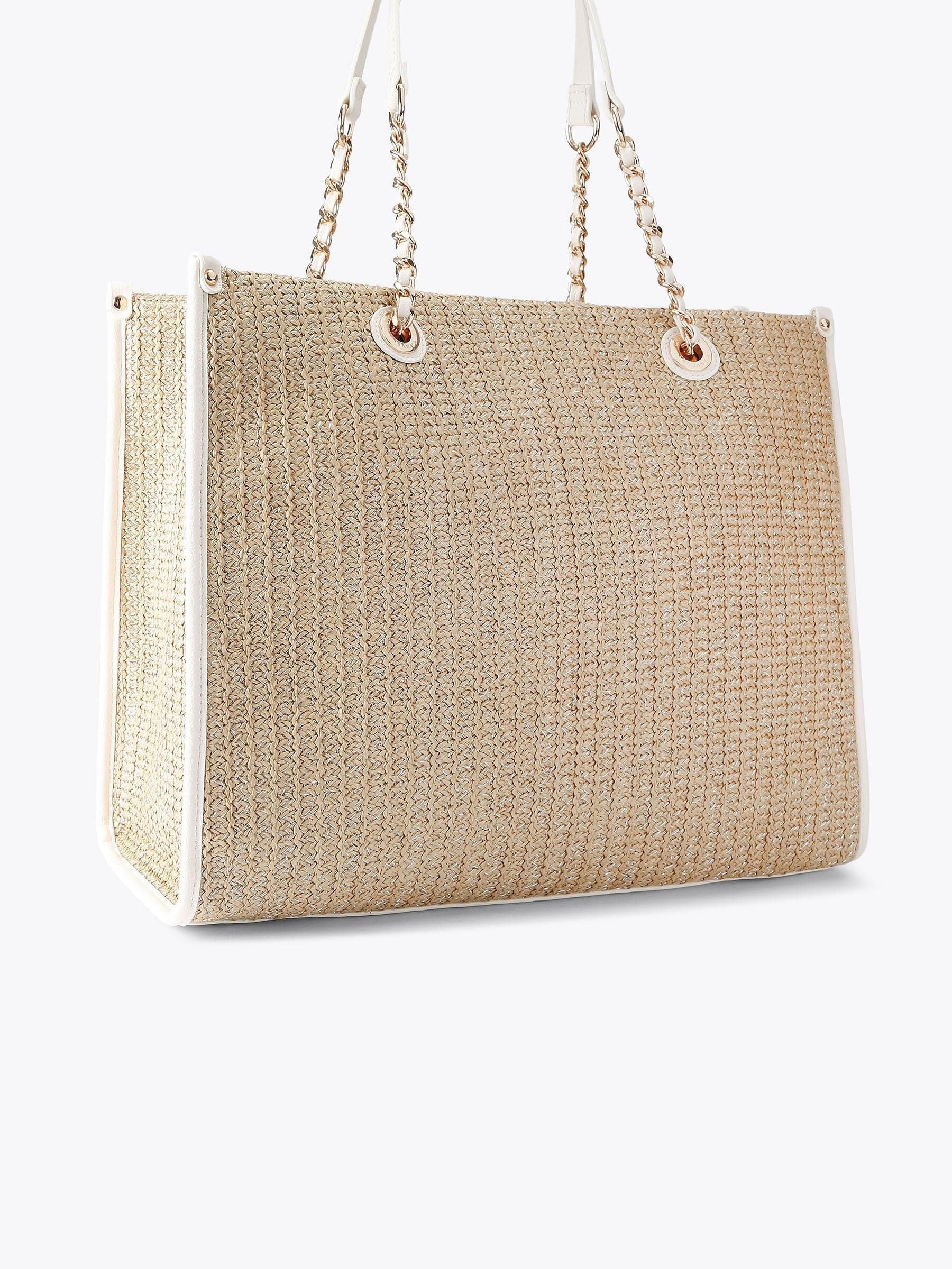 Carvela Brown Sorrento Bead Tote Bag (British brand)