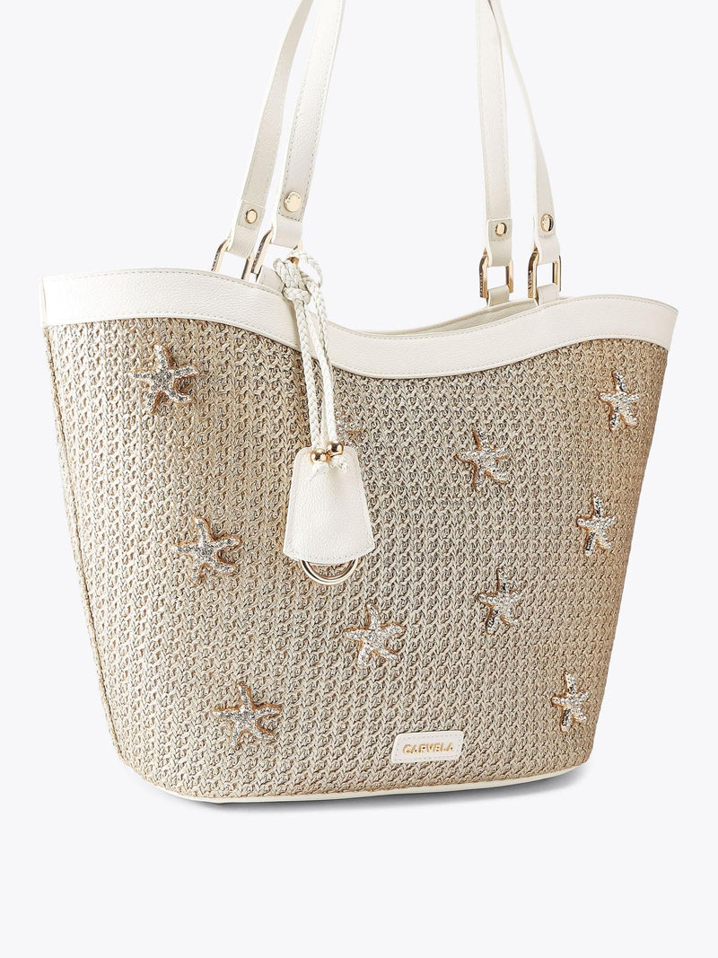 Carvela Gold Marina Starfish Tote Bag (British brand)