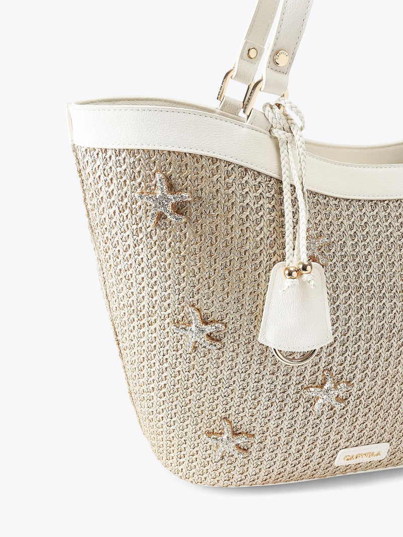 Carvela Gold Marina Starfish Tote Bag (British brand)