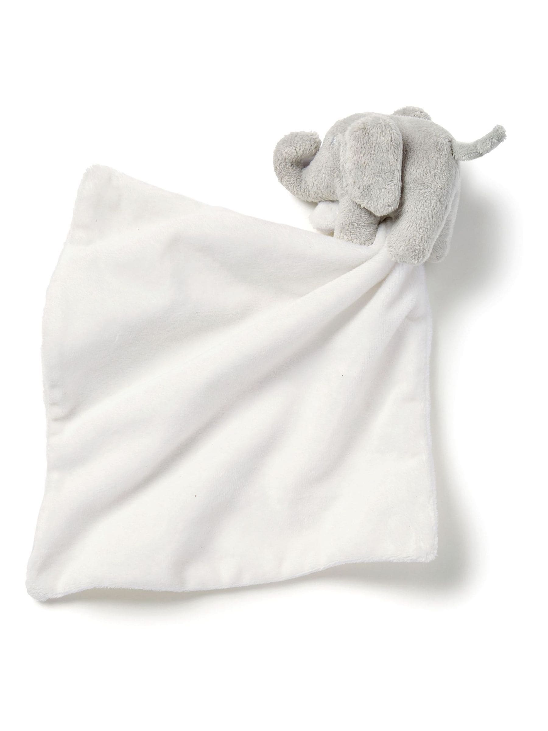 The White Company Grey Kimbo baby comforter, imported from the UK