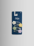 JoJo Maman Bébé 4-pack crochet hair clips - British product