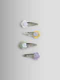 JoJo Maman Bébé 4-pack crochet hair clips - British product