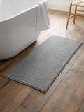 Catherine Lansfield Sage Green Bobble Long Bath Mat Runner 50x120cm
