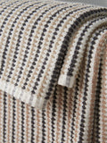 Catherine Lansfield rice weave towel grey, UK version