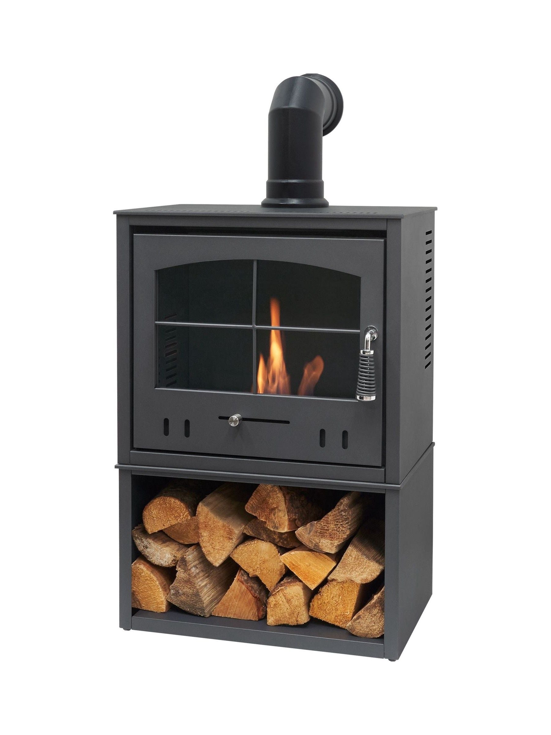 OKO S4 bio ethanol stove charcoal grey - British product