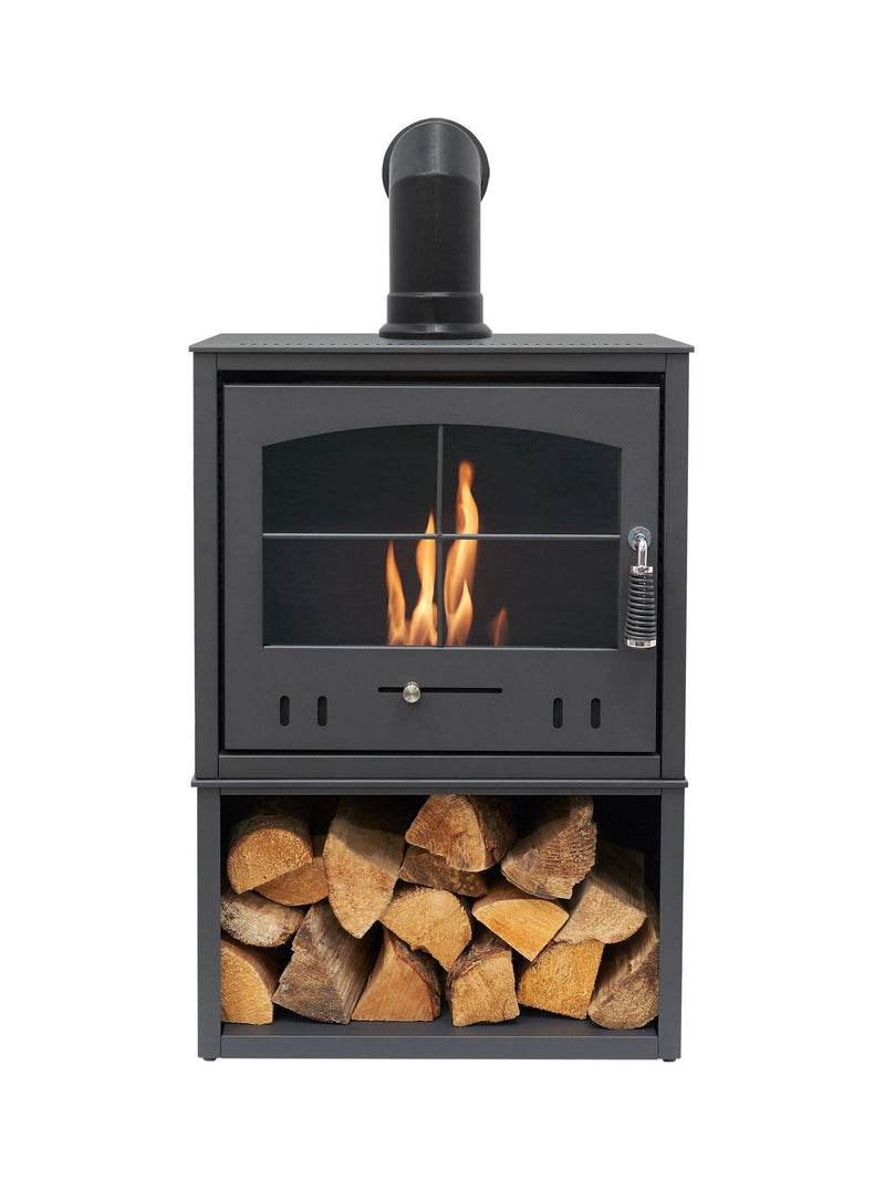 OKO S4 bio ethanol stove charcoal grey - British product