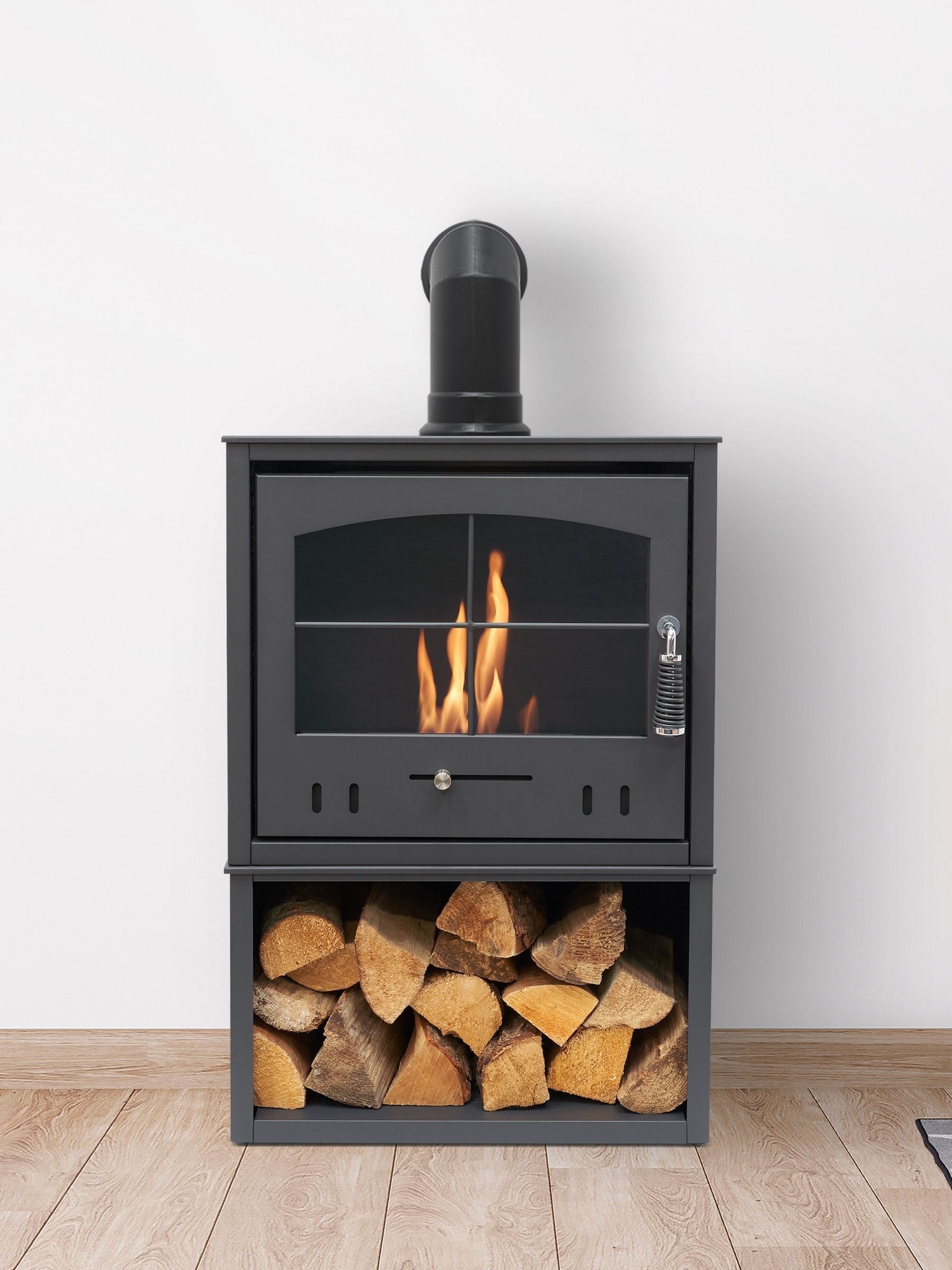 OKO S4 bio ethanol stove charcoal grey - British product