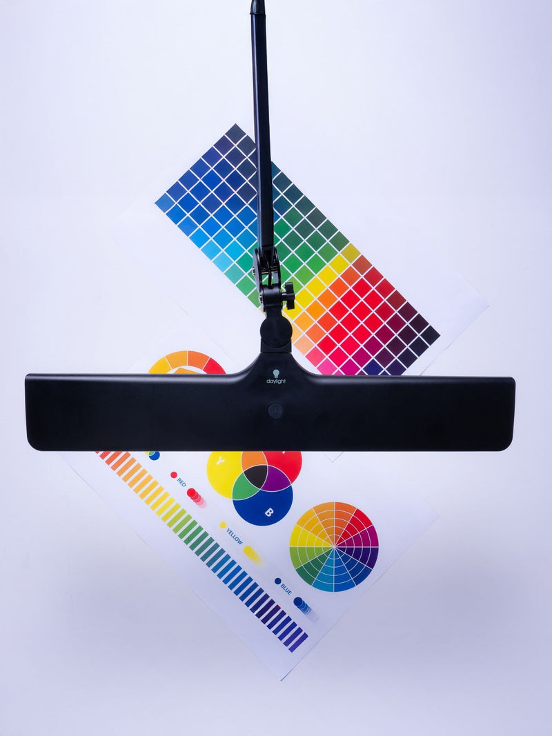Daylight Company Black Lumi Task Lamp adjustable shade British product