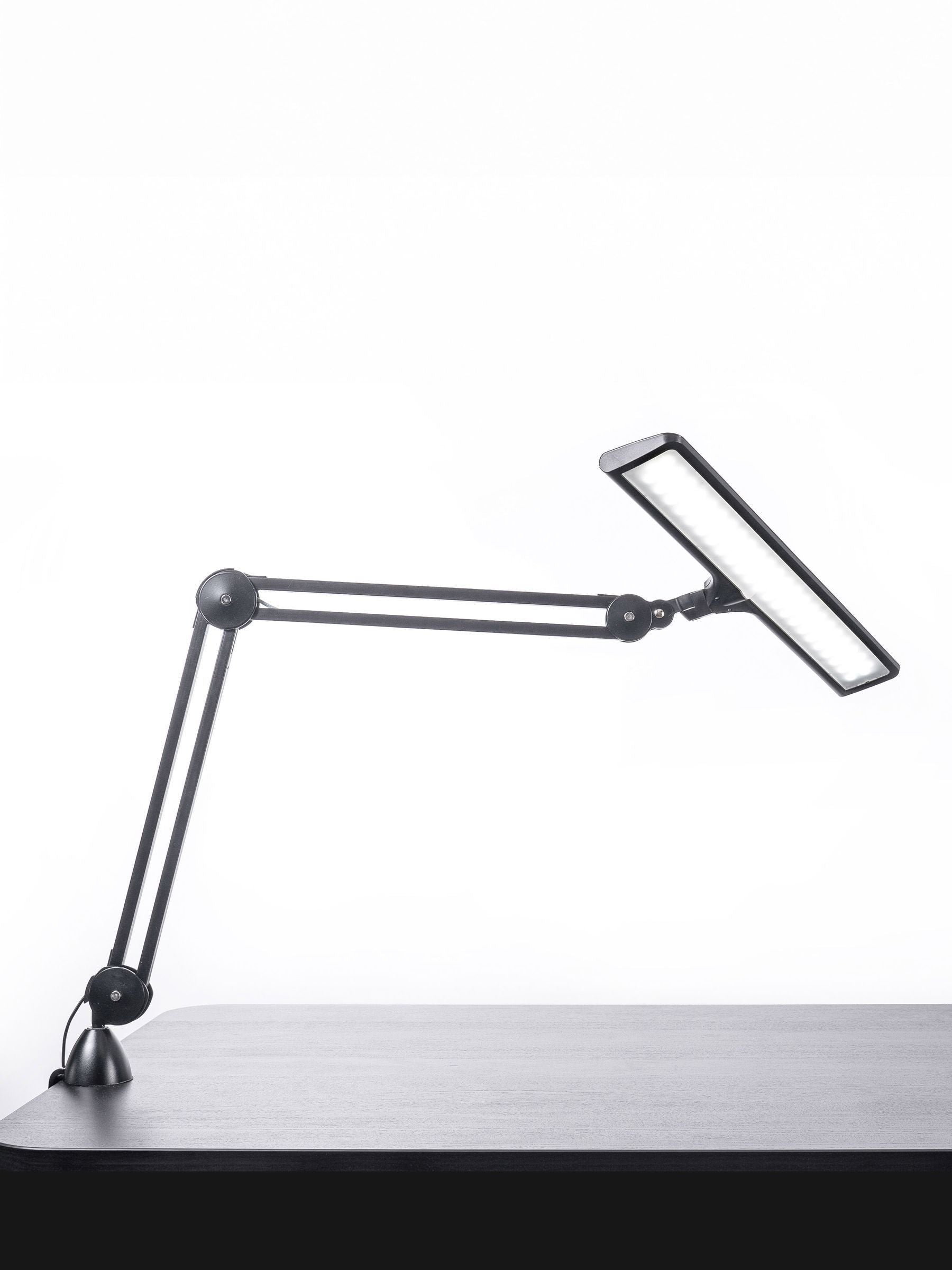 Daylight Company Black Lumi Task Lamp adjustable shade British product
